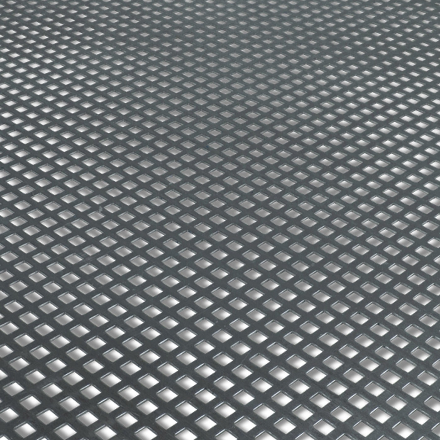 Lochblech aus Aluminium - quadratisch gestanzt