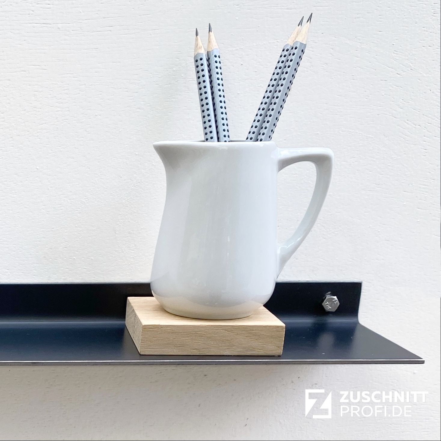 Kleine metalen wandplanken (4-delige set) - Afbeelding 7