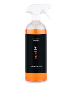Eine Sprühflasche gefüllt mit einer orangen Flüssigkeit 750 ml