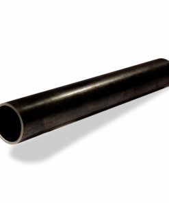 Rundes Stahlrohr Ø 40 mm, Wandstärke 3 mm, präziser Zuschnitt, glatt entgratet, ideal für Bau- und Metallkonstruktionen.