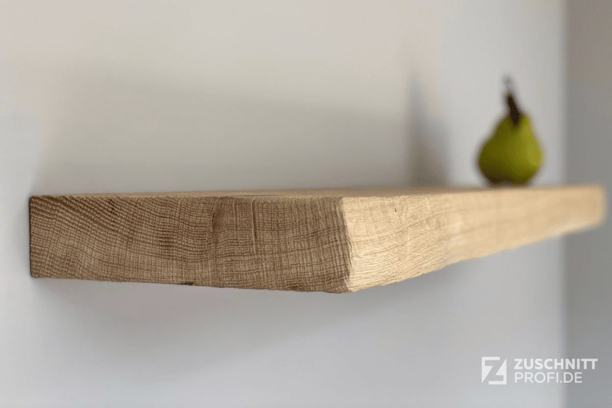 Houten plank voor onzichtbare ophanging – floating shelf