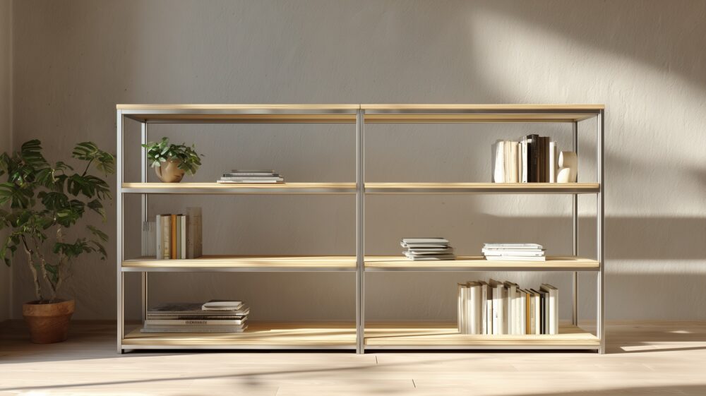 Minimalistisch, hell und robust – perfekt für modernes Wohndesign.